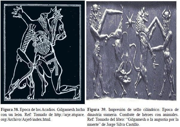 Época de los Acadios e Impresión de sello cilíndrico Época de los Acadios e Impresión de sello cilíndrico