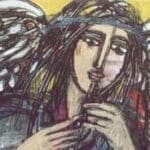 Pintura El Angel, German Tessarolo