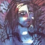 Pintura Angel de Amor, German Tessarolo