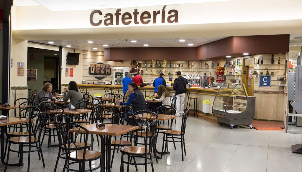 cafeterías