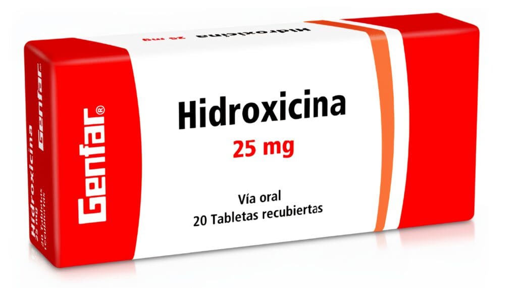 Hidroxicina 25mg Tabletas Recubiertas