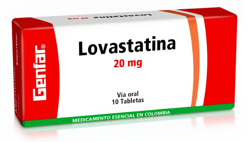 Lovastatina 20mg Tabletas