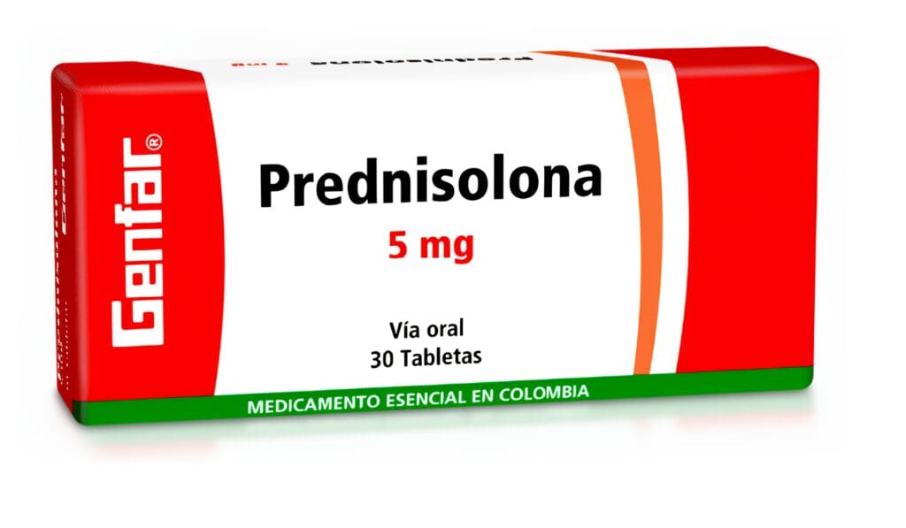 Prednisolona 5mg Tabletas