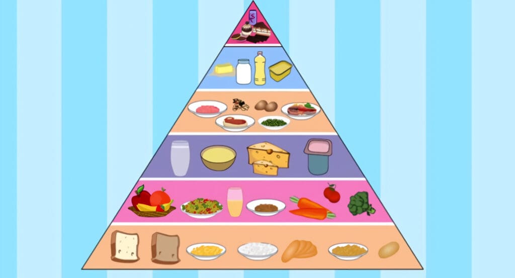 pirámide alimenticia
