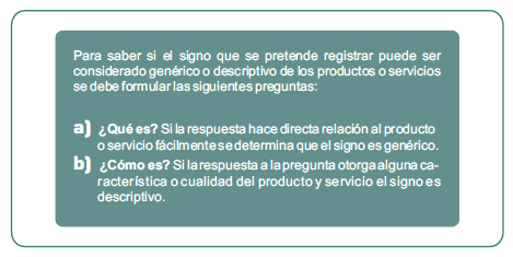 consideraciones de signos para marcas