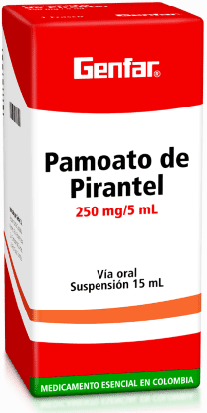 Pamoato de Pirantel Suspensión - Genfar