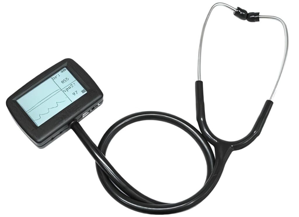 Estetoscopio Electrónico detecta Enfermedad Coronaria