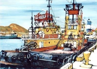 Obra Puerto de Santa Marta