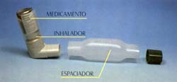 Inhalador y sus partes Inhalador y sus partes