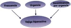Síntomas de la vejiga hiperactiva