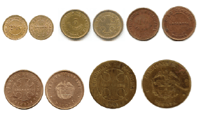 Segunda emisión de monedas (1904 – 1909) Segunda emisión de monedas (1904 – 1909)
