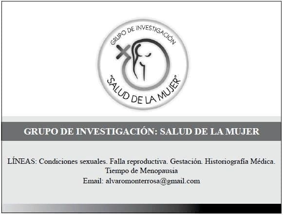 Grupo de investigación salud de la mujer Grupo de investigación salud de la mujer