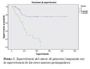 Supervivencia de cancer de pancreas Supervivencia del cancer de pancreas