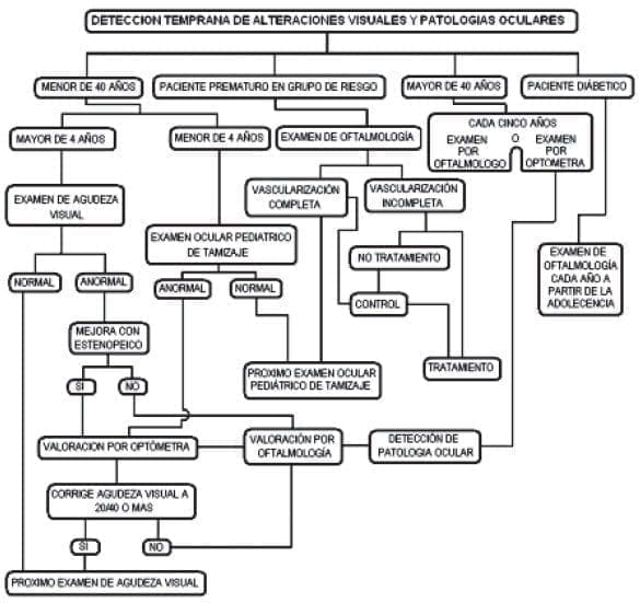 Flujograma Alteraciones Visuales