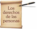 Los derechos de la persona