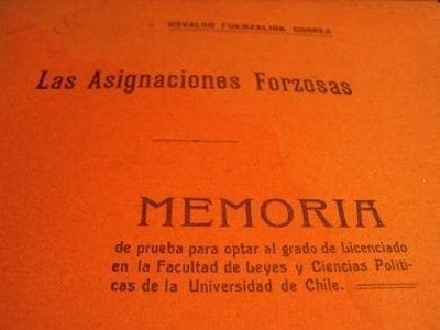 De las Asignaciones Forzosas