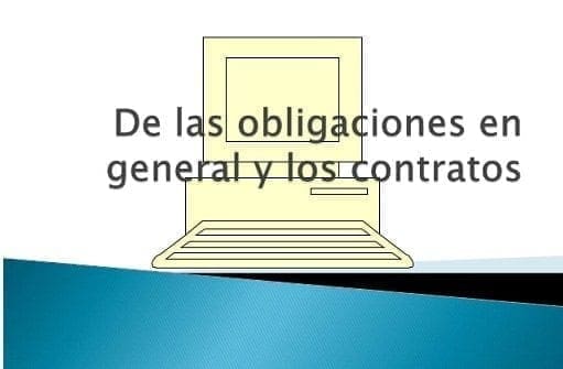 Obligaciones en General y de los Contratos