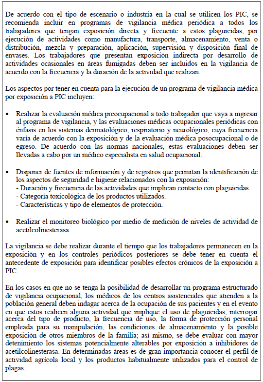 Salud a Trabajadores Expuestos a Plaguicidas 
