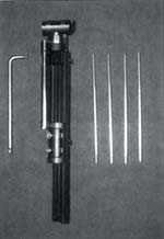 Instrumental para la realización de la artrodesis de cadera extraarticular