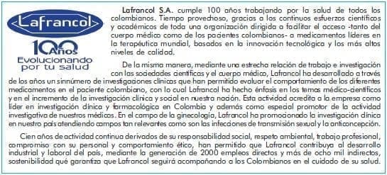 Lafrancol cumple 100 años