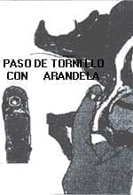 Paso del tornillo de compresión interfragmentaria