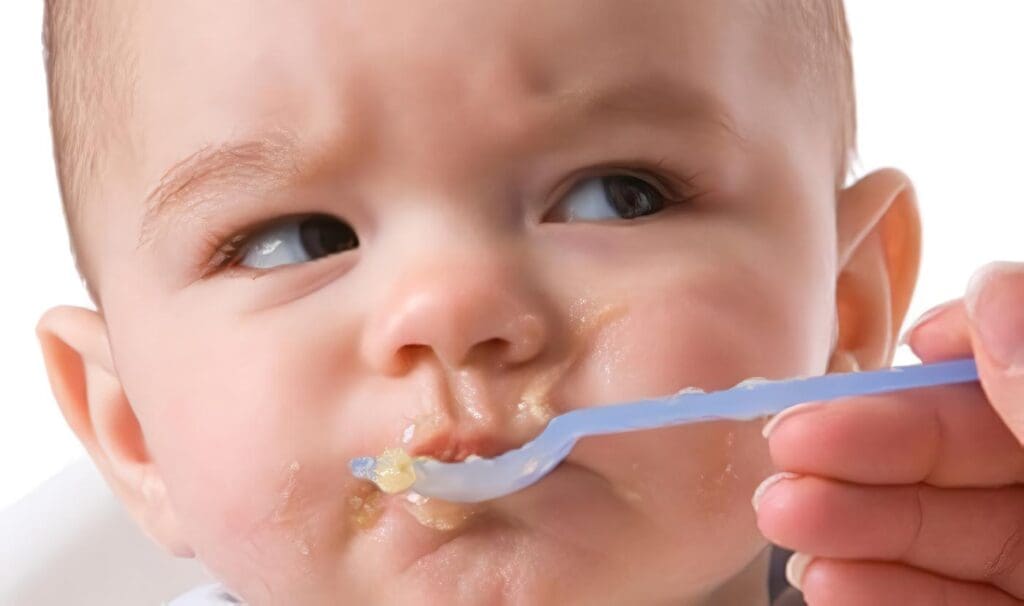 Bebé no quiere comer