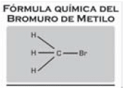 Fórmula química del bromuro de metilo Fórmula química del bromuro de metilo