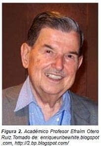 Académico profesor Efraim Otero Ruiz 