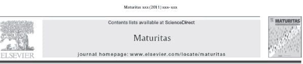 Maturitas en la Menopausia Maturitas en la Menopausia