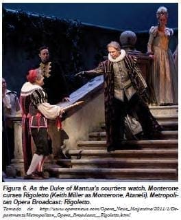 As the Duke of Mantuas courtiers watch