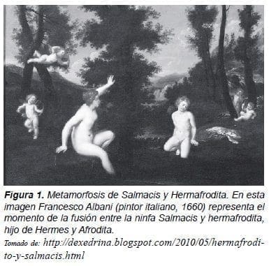 Metamorfosis de Salmacis y Hermafrodita Metamorfosis de Salmacis y Hermafrodita