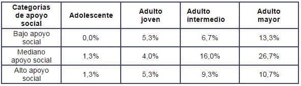 Distribución categorías por edad Distribución categorías por edad