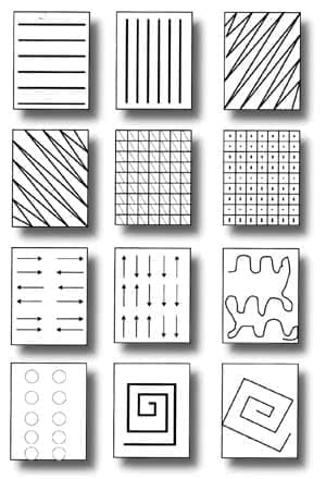 Ejercicios oculomotores con el cuaderno