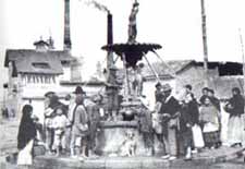 Pila en el sector de San Diego Pila en el sector de San Diego