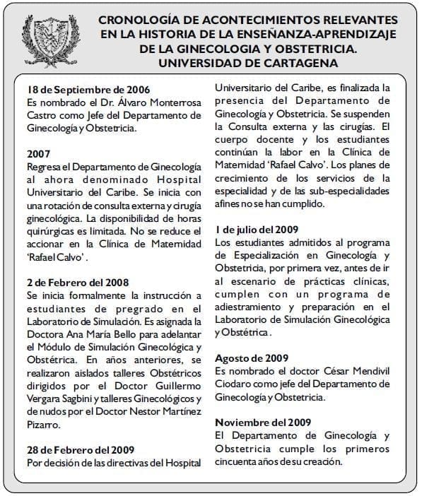 CRONOLOGÍA DE ACONTECIMIENTOS11 CRONOLOGÍA DE ACONTECIMIENTOS11