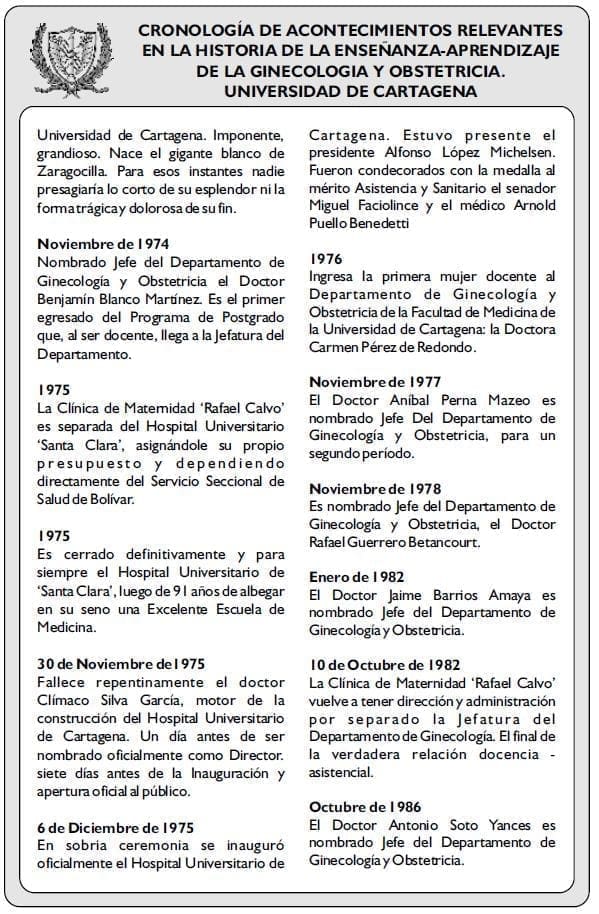 CRONOLOGÍA DE ACONTECIMIENTOS8 CRONOLOGÍA DE ACONTECIMIENTOS8