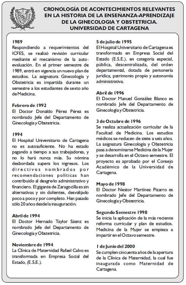 CRONOLOGÍA DE ACONTECIMIENTOS9 CRONOLOGÍA DE ACONTECIMIENTOS9