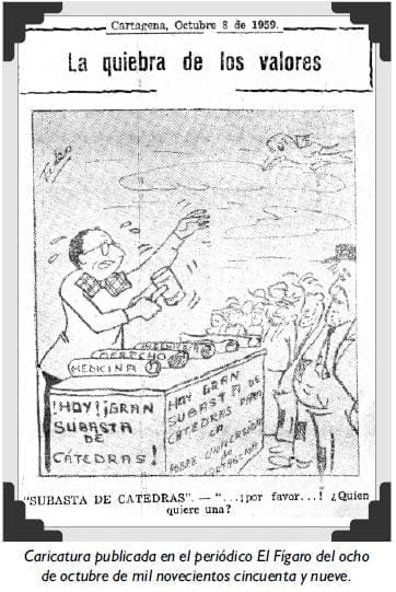 Caricatura publicada en el periódico El Fígaro Caricatura publicada en el periódico El Fígaro