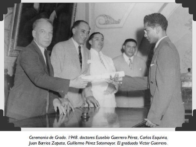 Ceremonia de Grado. 1948 Ceremonia de Grado. 1948