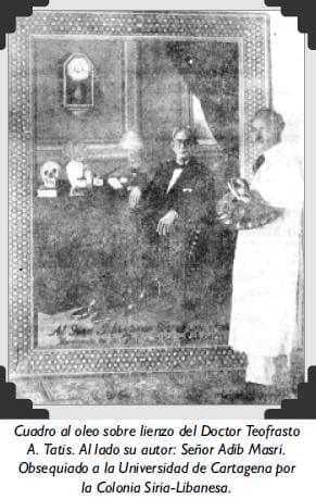 Cuadro al oleo sobre lienzo del Doctor Teofrasto Cuadro al oleo sobre lienzo del Doctor Teofrasto
