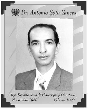 Dr Antonio Soto Yances Dr Antonio Soto Yances