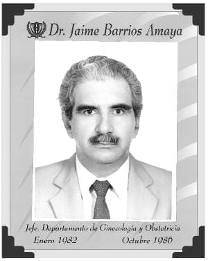 Dr Jaime Barrios Amaya Dr Jaime Barrios Amaya