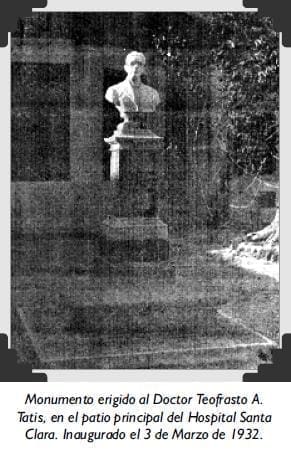 Monumento erigido al Doctor Teofrasto A Monumento erigido al Doctor Teofrasto A