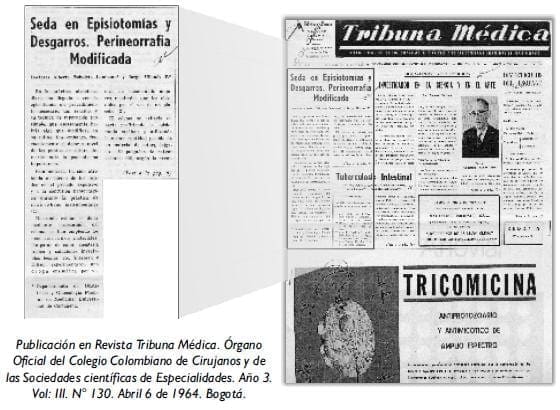 Publicación en Revista Tribuna Médica. Órgano Publicación en Revista Tribuna Médica. Órgano
