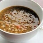 Lentejas (tamaño de las porciones)