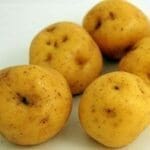 Papa criolla (tamaño de las porciones)