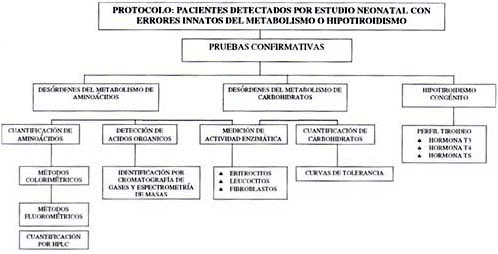 Pacientes detectados por estudios neonatal