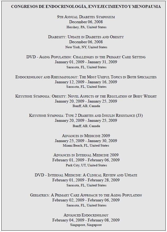 endocrinolgía , envejecimiento