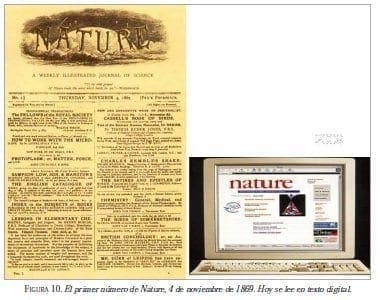 El primer Numero de Nature
