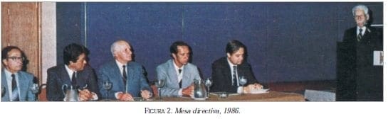 Mesa Directiva, 1986 Mesa Directiva, 1986